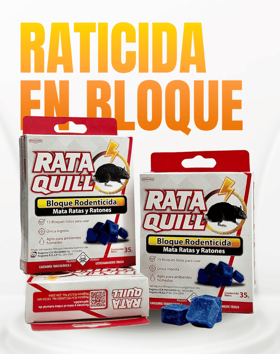 Raticida Bloques Parafinados